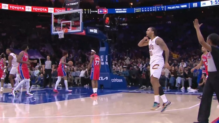 百家乐下载-拳王出击！泰森三分球再中反超76人 个人已经39分