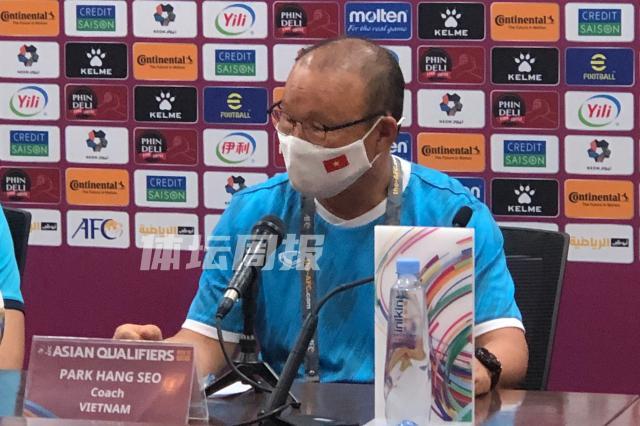 朴恒绪：赛前压力大 从未说中国队只有30分钟体能